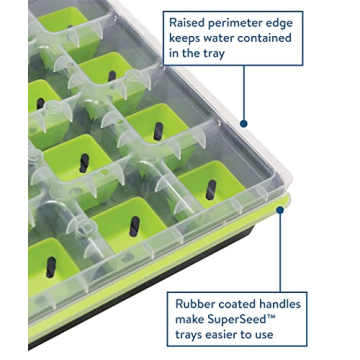 Burpee SuperSeed Seed Starting Tray - Reusable & Flexible