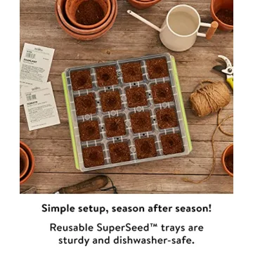 Burpee SuperSeed Seed Starting Tray - Reusable & Flexible
