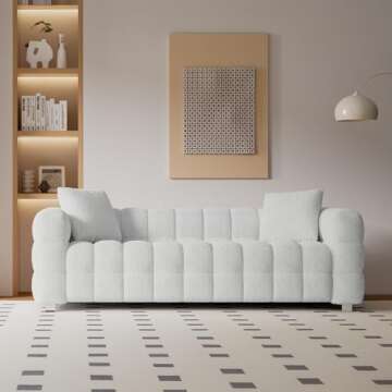 Dolonm Modern Sofa Couch for Stylish Home Comfort