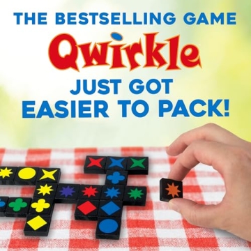 MindWare Travel Qwirkle Board Game for Family Fun