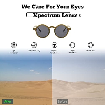 Stylish Xpectrum Round Sunglasses for Small Faces