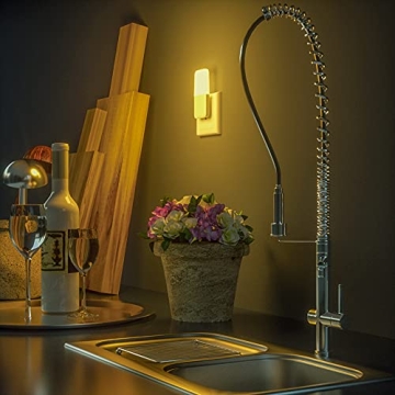 MAZ-TEK Smart Night Lights with Sensor, 4-Pack for Safety