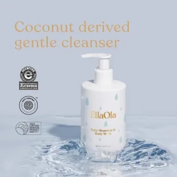Gentle ELLAOLA Tear Free Baby Shampoo & Body Wash - Organic
