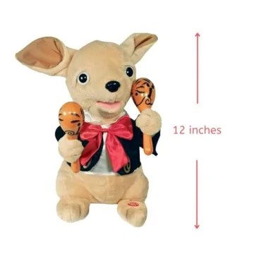 Cuddle Barn Chuey Bamba Singing Chihuahua Animated Toy