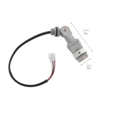 Kichler Plug-In Photocell, Lighting Sensor Compatible with Kichler Transformers, (4.25" H x 2" W x 2" L), 15565BK