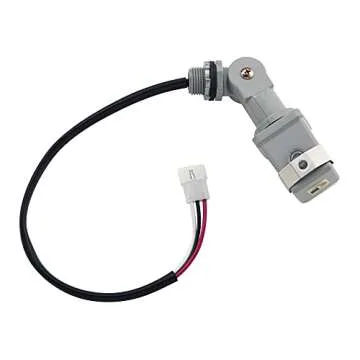 Kichler Plug-In Photocell, Lighting Sensor Compatible with Kichler Transformers, (4.25" H x 2" W x 2" L), 15565BK