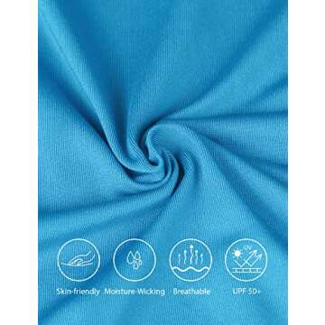 Baleaf Men's UV SPF Hoodie Shirt for Outdoor Comfort