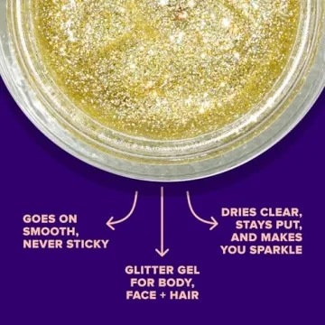 Unicorn Snot Glitter Gel - Vibrant Cosmetic Glitter for Face & Body