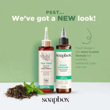 Soapbox Scalp Soother - Tea Tree Oil & Hydrating Scalp Relief 5oz