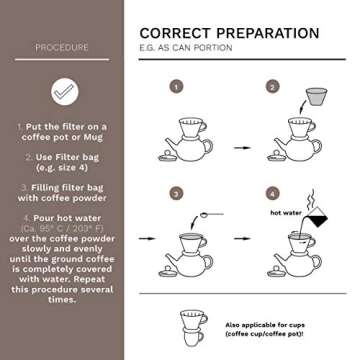 Creano XXL Porcelain Coffee Dripper White - Ceramic Cone Brewer - Pour Over Coffee Maker - Filter Size 4 - huge and heavy quality 800gr/28oz - 6 Colours availeble