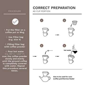 Creano XXL Porcelain Coffee Dripper White - Ceramic Cone Brewer - Pour Over Coffee Maker - Filter Size 4 - huge and heavy quality 800gr/28oz - 6 Colours availeble