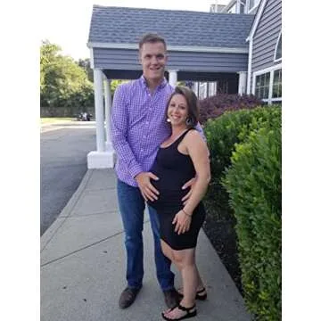 LAGSHIAN Women's Sexy Bodycon Tank Dress Sleeveless Basic Midi Club Dresses Black