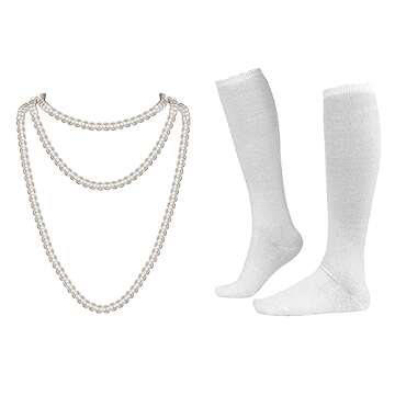 ZeroShop Old Lady Costume For Kids, Halloween Women 100 100th Day Of School For Little Girls Granny Wig Glasses Dress,XLXXL