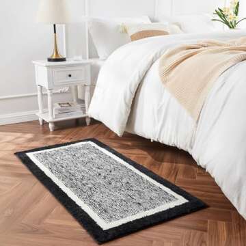 CozeCube Ultra-Plush Washable Bath Mats for Comfort