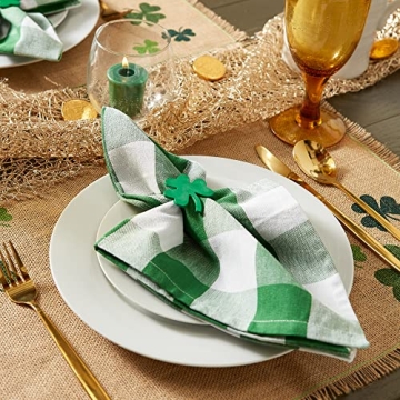 DII Buffalo Check Napkin Set for Elegant Dining