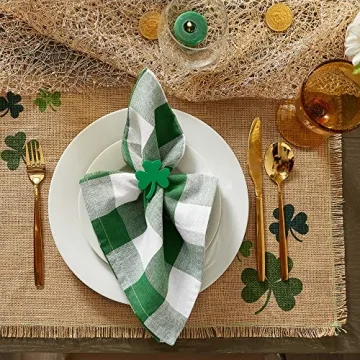 DII Buffalo Check Napkin Set for Elegant Dining