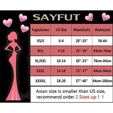SAYFUT Women Shapewear Butt Lifter Waist Cincher Boy Short Tummy Control Panty
