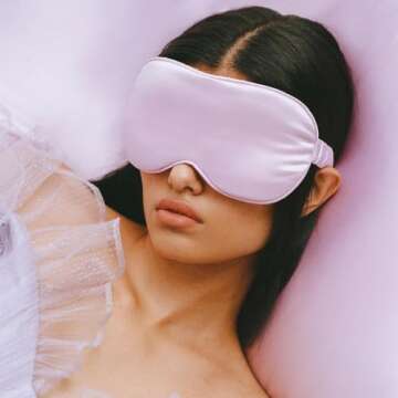 Slip Pure Silk Contour Sleep Mask for Lashes