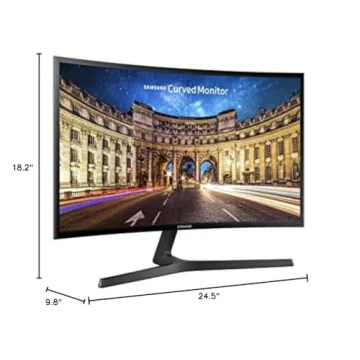 Samsung CF390 Series 27" Curved Monitor - Versatile & Stylish