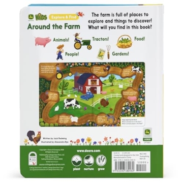 John Deere Explore & Find Book for Toddlers and Preschoolers
