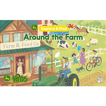 John Deere Explore & Find Book for Toddlers and Preschoolers