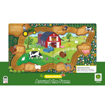 John Deere Explore & Find Book for Toddlers and Preschoolers