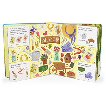 John Deere Explore & Find Book for Toddlers and Preschoolers