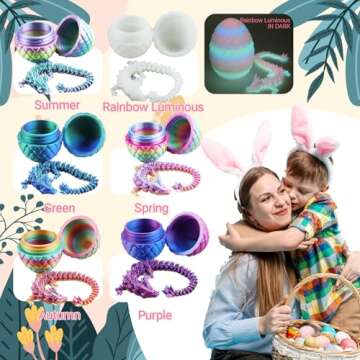 3D Printed Dragon Eggs - Perfect Easter Basket Stuffers