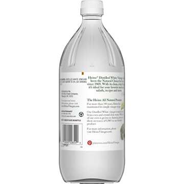 Heinz All Natural Distilled White Vinegar 5% Acidity, 32 fl oz Bottle
