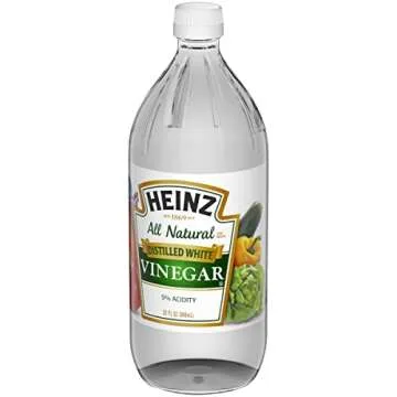 Heinz White Vinegar 5% Acidity 32 fl oz for Cooking and Cleaning