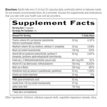 Coenzyme B-Complex Vegicaps - Boost Energy Naturally