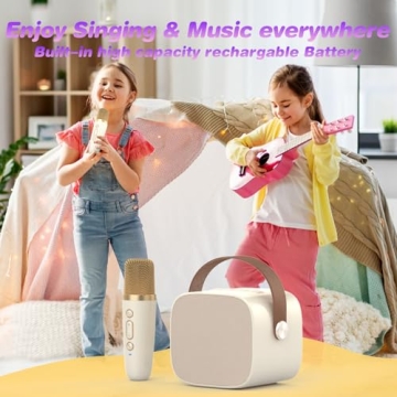 MEGUO Mini Karaoke Machine Fun for Kids and Adults