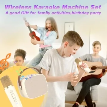 MEGUO Mini Karaoke Machine Fun for Kids and Adults