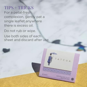 Tatcha Blotting Papers: Natural Oil Absorption with Gold Flakes