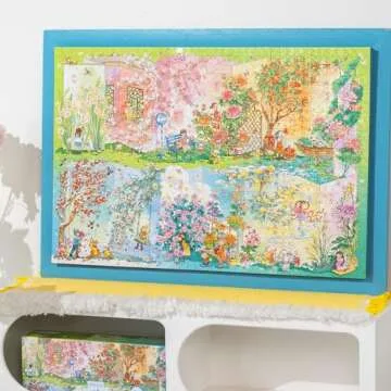 Interactive 1000 Piece Jigsaw Puzzle for Adults by MOMIBOOK