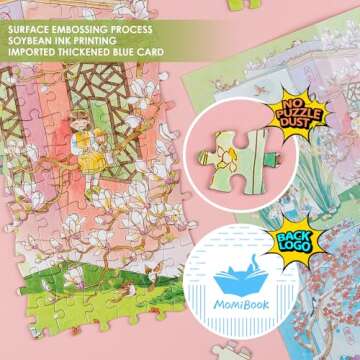 Interactive 1000 Piece Jigsaw Puzzle for Adults by MOMIBOOK