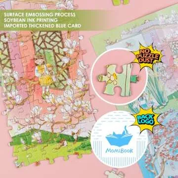 Interactive 1000 Piece Jigsaw Puzzle for Adults by MOMIBOOK