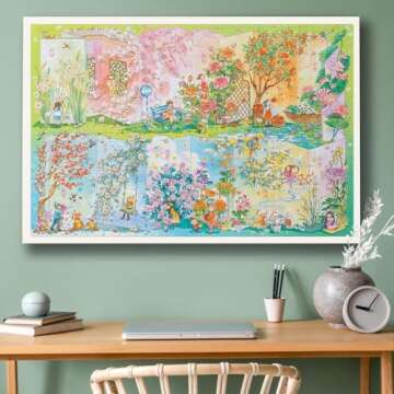 Interactive 1000 Piece Jigsaw Puzzle for Adults by MOMIBOOK