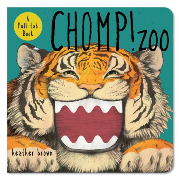 Chomp! Zoo Interactive Pull-tab Book for Toddlers