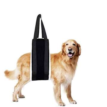 HNYG 30-120 lbs Large Dog Sling for Rear Legs Helps Elderly Dogs with Reduced Mobility, Dog Support ...