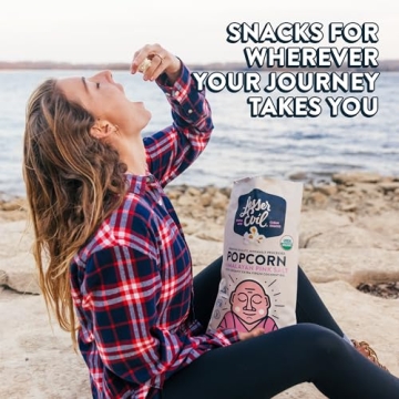 LesserEvil Himalayan Pink Salt Organic Popcorn Pack of 3