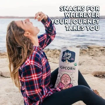 LesserEvil Himalayan Pink Salt Organic Popcorn Pack of 3