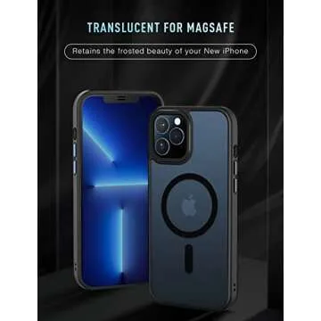 Mgnaooi iPhone 12 Pro Max Magnetic Case - Durable & Sleek
