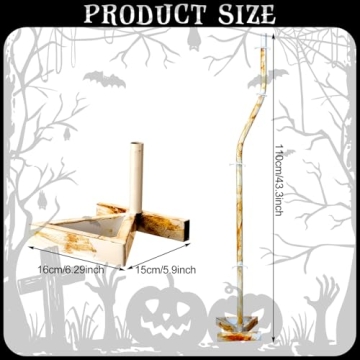 Briwooody Skeleton Stand for Halloween Decor