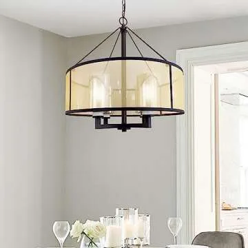 Elk Home 4-Light Chandelier with Oil Rubbed Bronze Finish