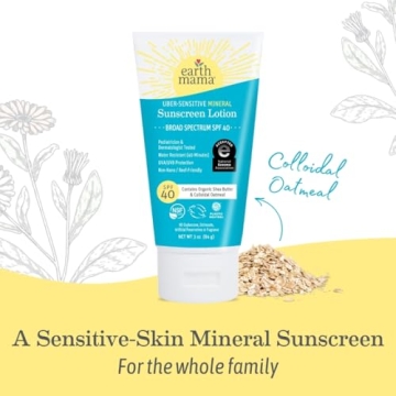 Earth Mama Uber-Sensitive Mineral Sunscreen Lotion SPF 40