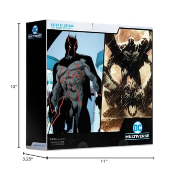 DC Multiverse McFarlane Toys Omega vs Batman 2pk - 7" Figures