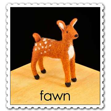 WoolPets Fawn - Needle Felting Craft Kit