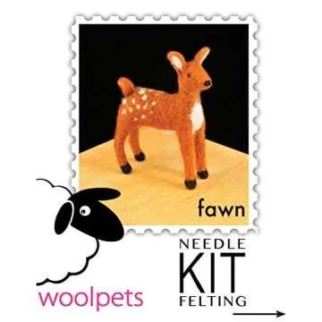 WoolPets Fawn - Needle Felting Craft Kit