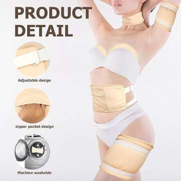 Allcucut Castor Oil Pack Wrap Kit for Wellness and Comfort